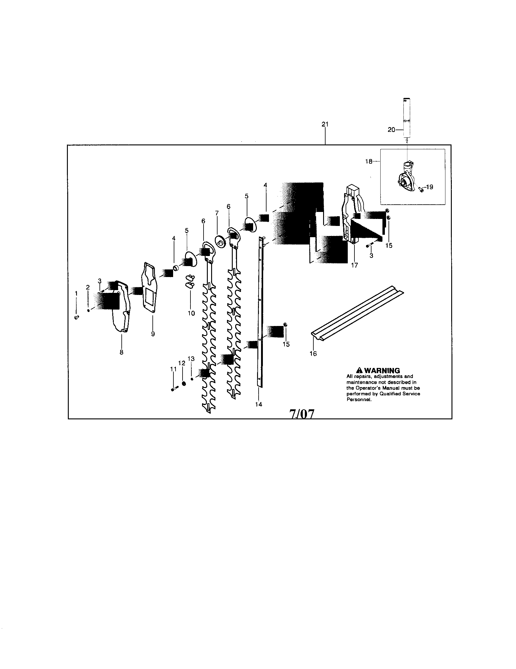 Gearcase/driveshaft