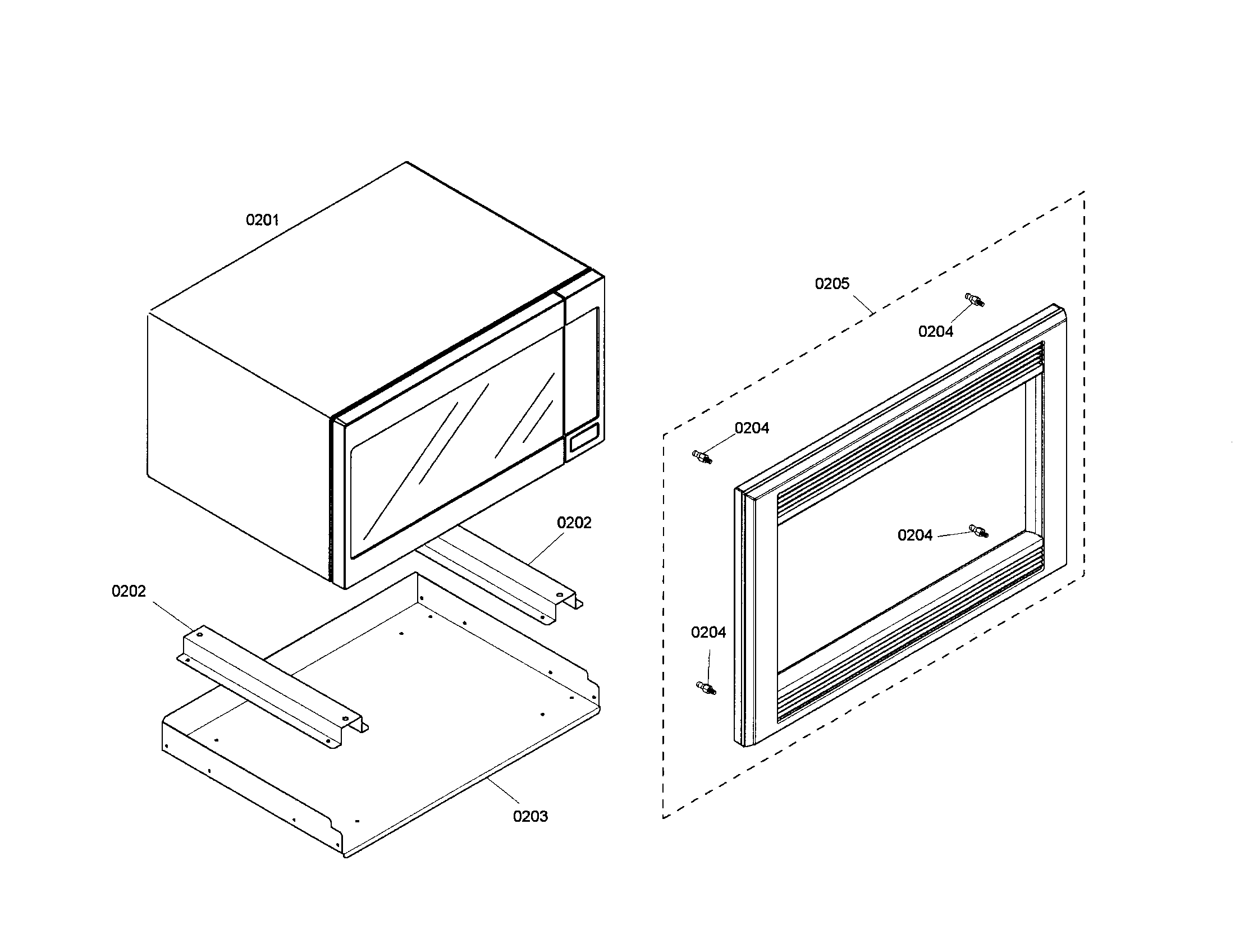 TRIM KIT/PAN