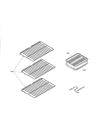 Rack/grill grid