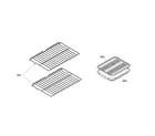 Bosch HBL3350UC/01 rack/grill grid diagram