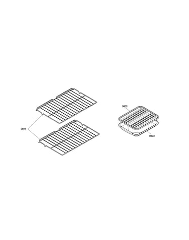 Rack/grill grid