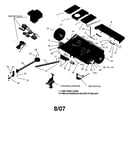 Deck/axle/wheels