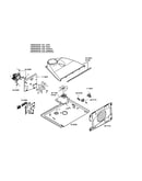 Fan motor/air channel