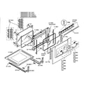 Bosch HBN5420/02 door diagram