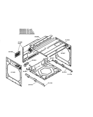 Side panels/upper case
