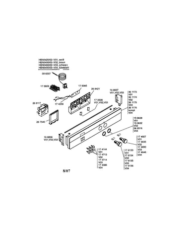 Fascia panel