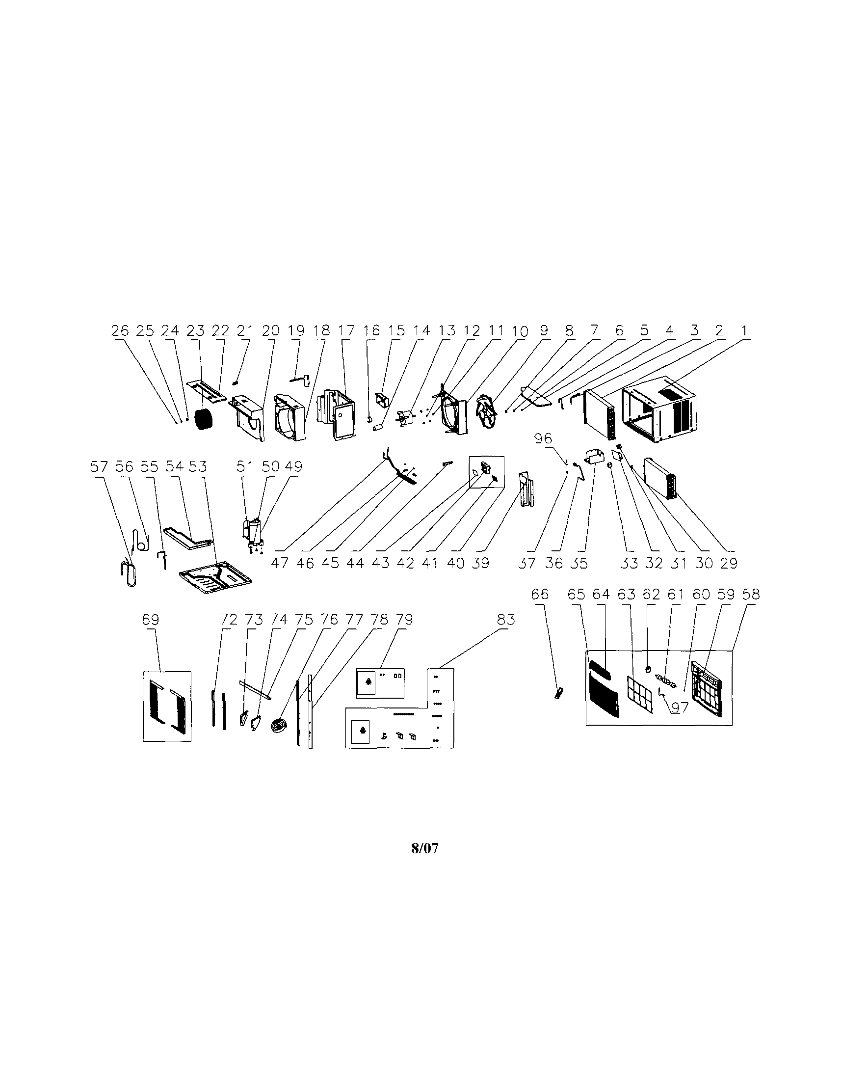 Recommended spare parts