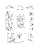 Starter motor/control bracket