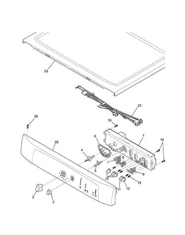 Controls/top panel