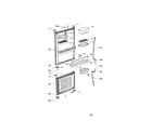Fisher & Paykel E522BRM-21637A doors diagram