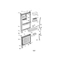 Fisher & Paykel E522BLM-21638A doors diagram