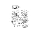 Fisher & Paykel E522BLM-21638A cabinet diagram