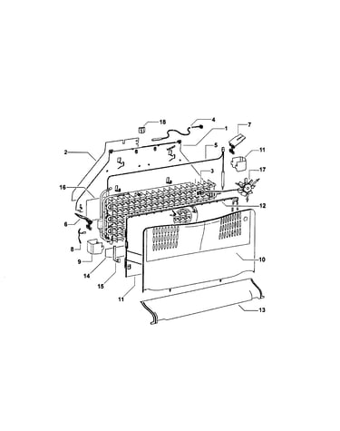 Fan/covers/evaporator