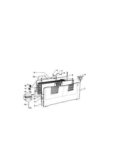 Fan/covers/evaporator