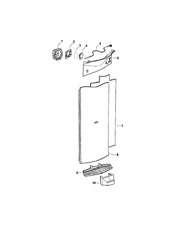 Electronic module/duct covers