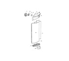 Fisher & Paykel E522BLE-21767D electronic module/duct covers diagram