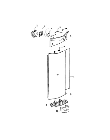 Electronic module/duct covers
