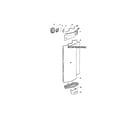 Fisher & Paykel E522BLE-21767E electronic module/duct covers diagram