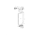 Fisher & Paykel E522BRE-21768D electronic module/duct covers diagram