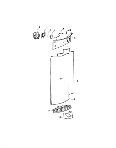 Electronic module/duct covers