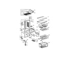 Fisher & Paykel E522BRT-21925A cabinet diagram