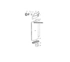 Fisher & Paykel E522BLT-21926D electronic module/duct covers diagram