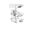 Fisher & Paykel E521TRM-21693A cabinet diagram
