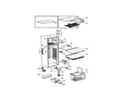 Fisher & Paykel E521TLM-21694A cabinet diagram