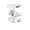 Fisher & Paykel E521TRX-21695A cabinet diagram