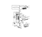 Fisher & Paykel E521TLX-21696A cabinet diagram