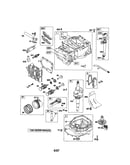 Cylinder/crankshaft/sump