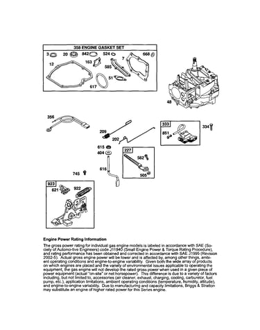 Short block/brake