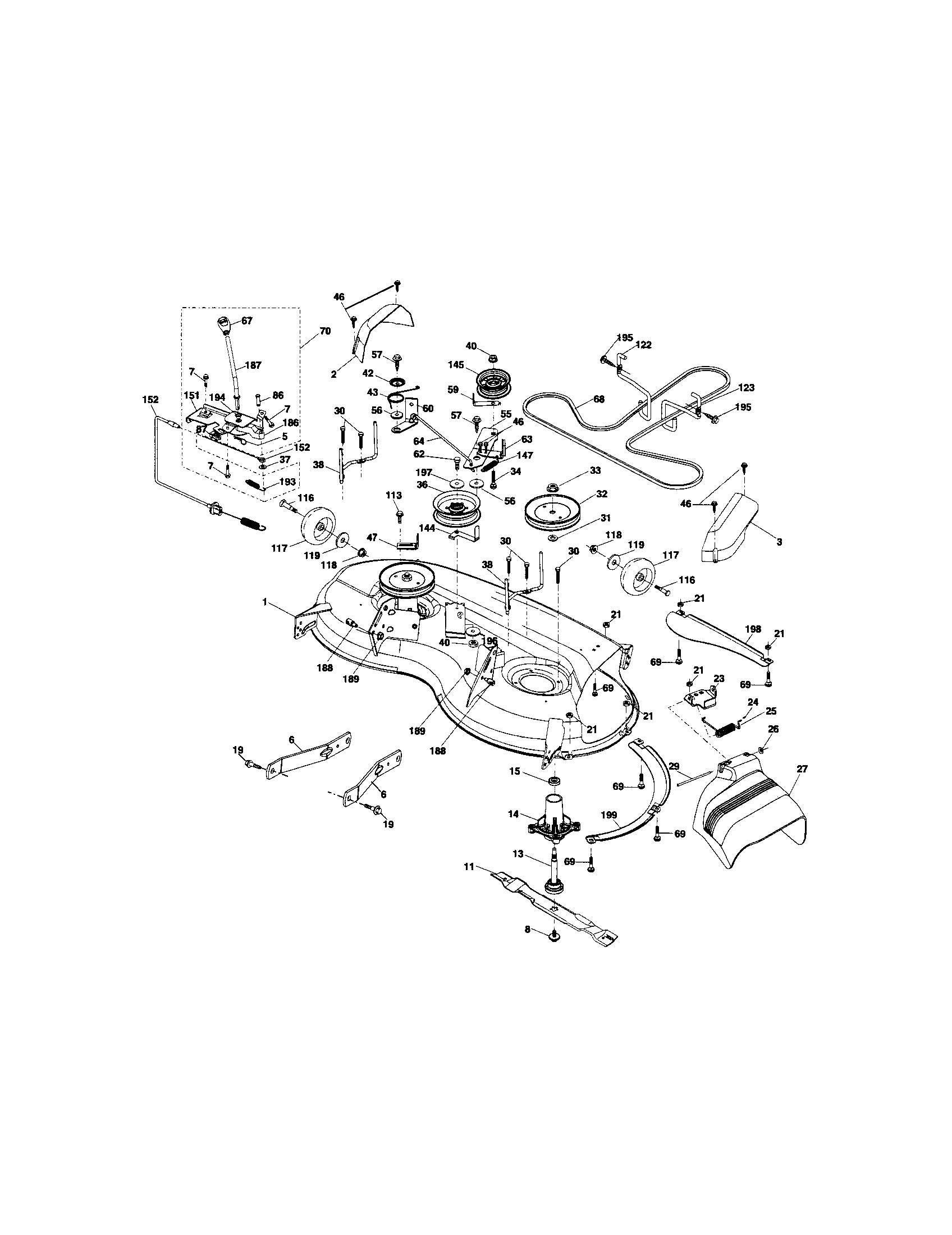 MOWER DECK