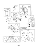 Cylinder/crankshaft/crankcase