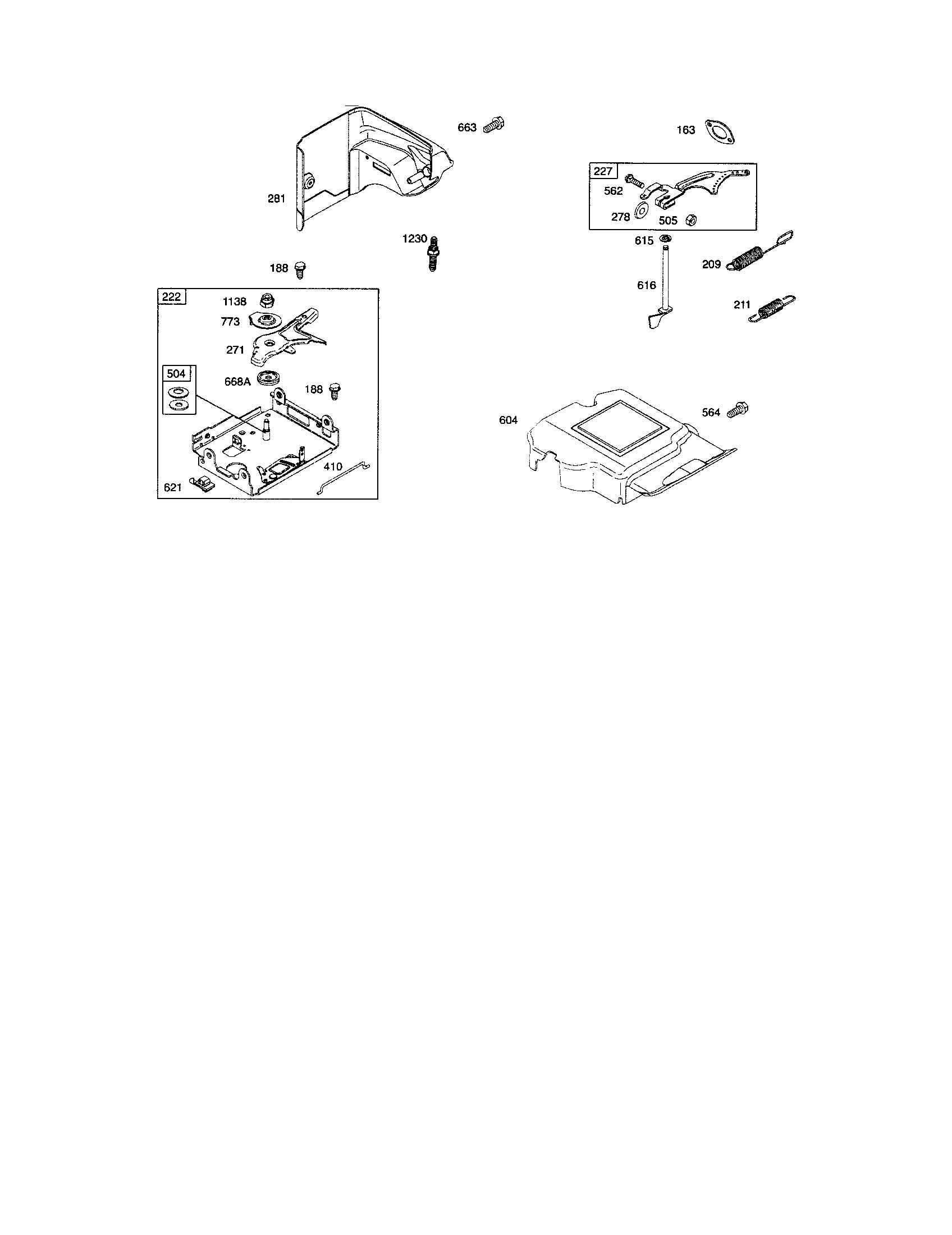 Control bracket/cover