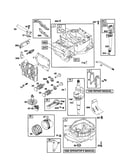 Cylinder/crankshaft/sump
