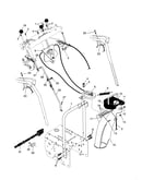 Control panel/discharge chute