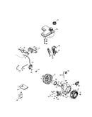 Fuel tank/flywheel