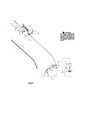 Driveshaft/handle/shield
