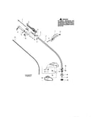 Driveshaft/handle/shield
