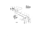 Craftsman 944514560 driveshaft/handle/shield diagram