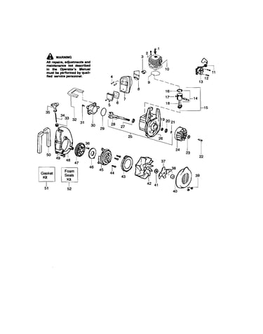 Cylinder/crankshaft/crankcase