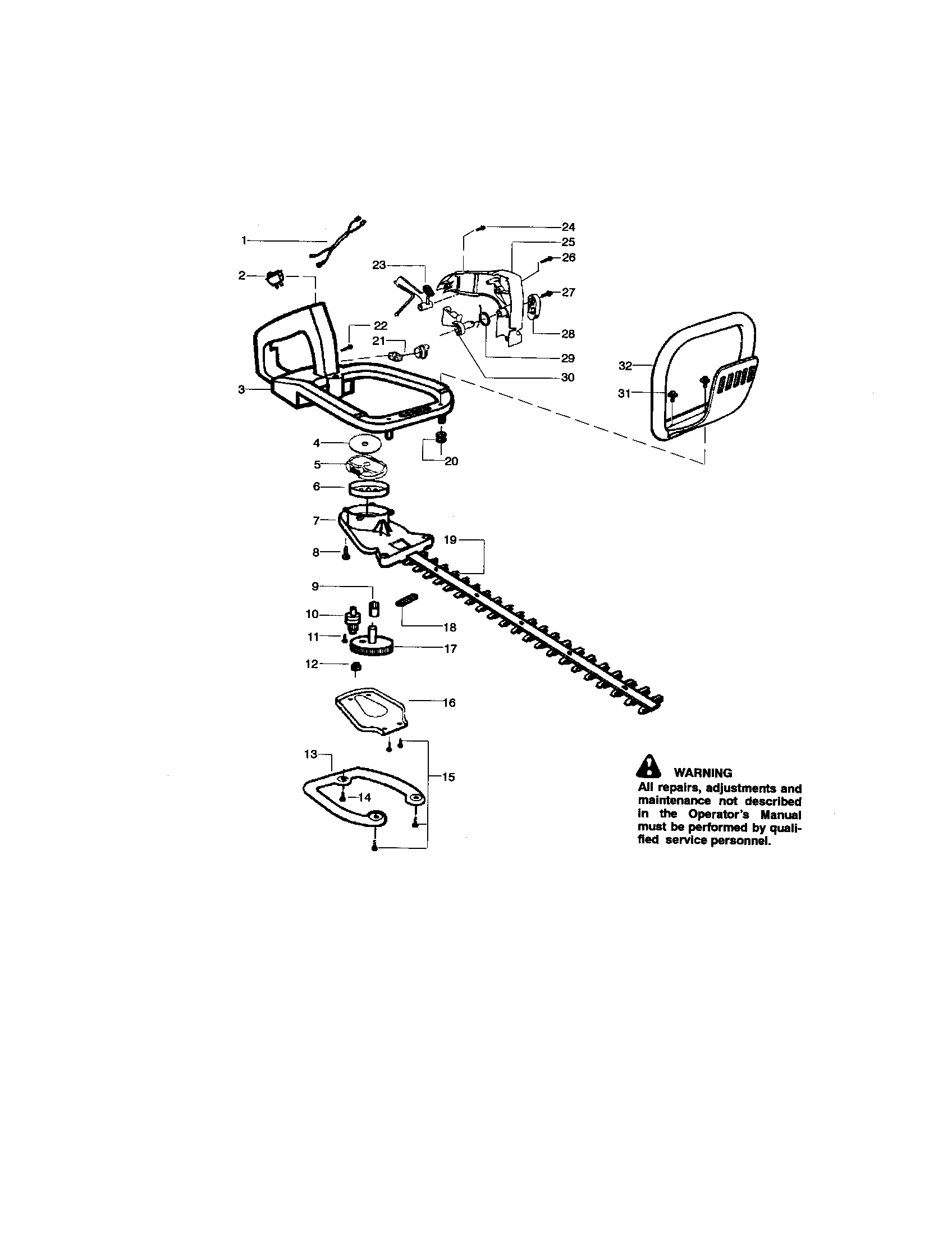 Handle/blade