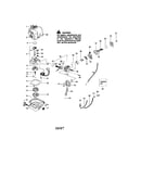 Cylinder/crankshaft/crankcase