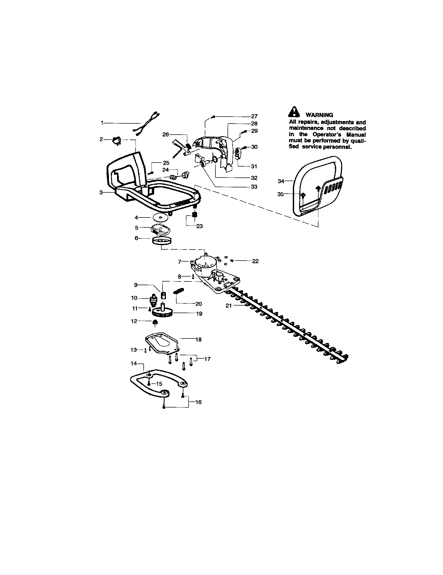 Handle/blade