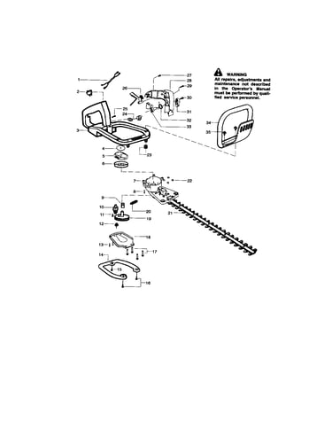 Handle/blade
