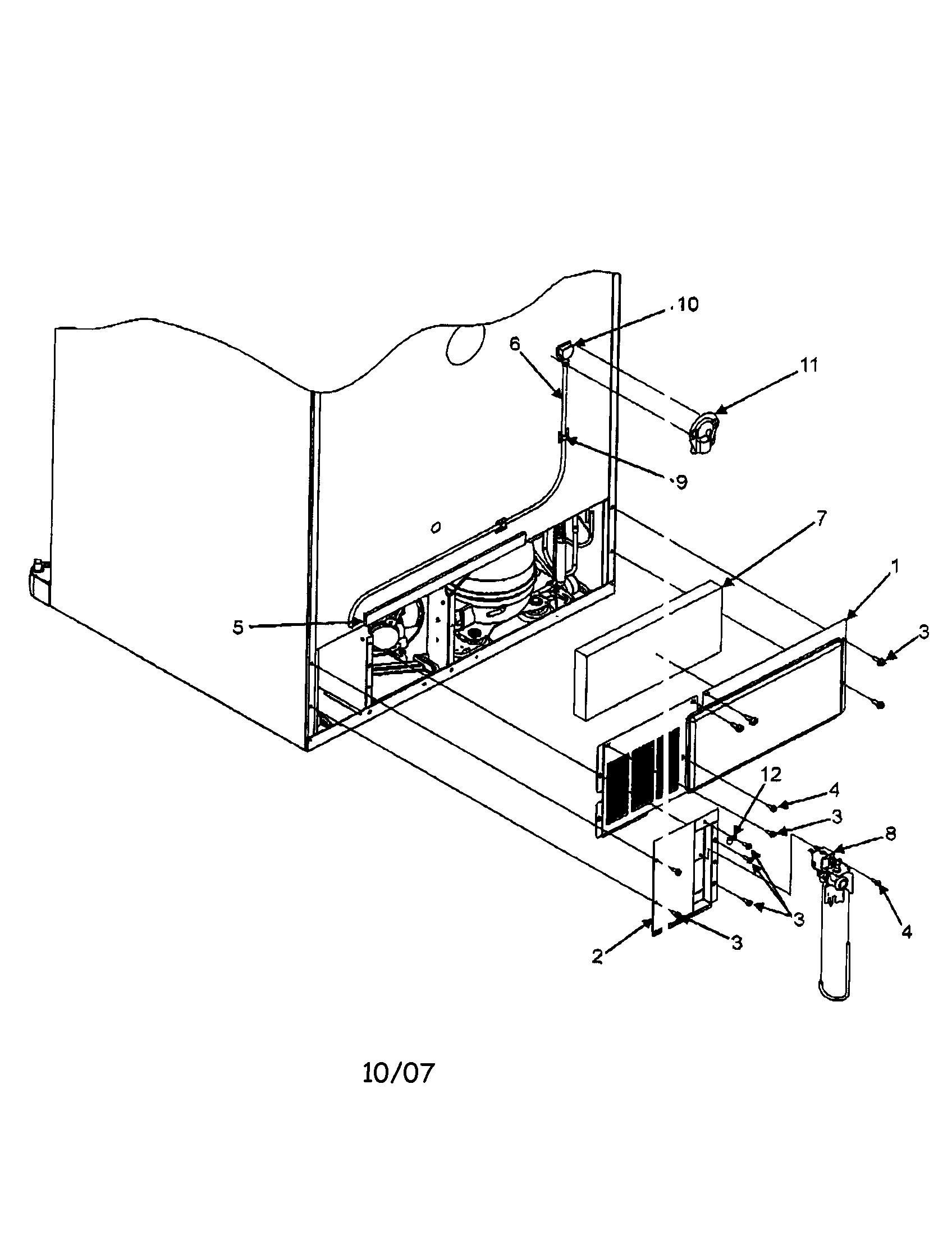 CABINET BACK