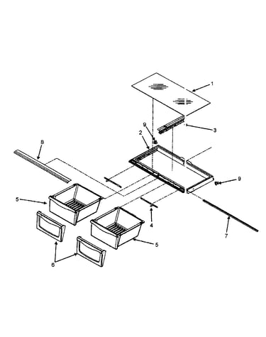 Crisper assembly
