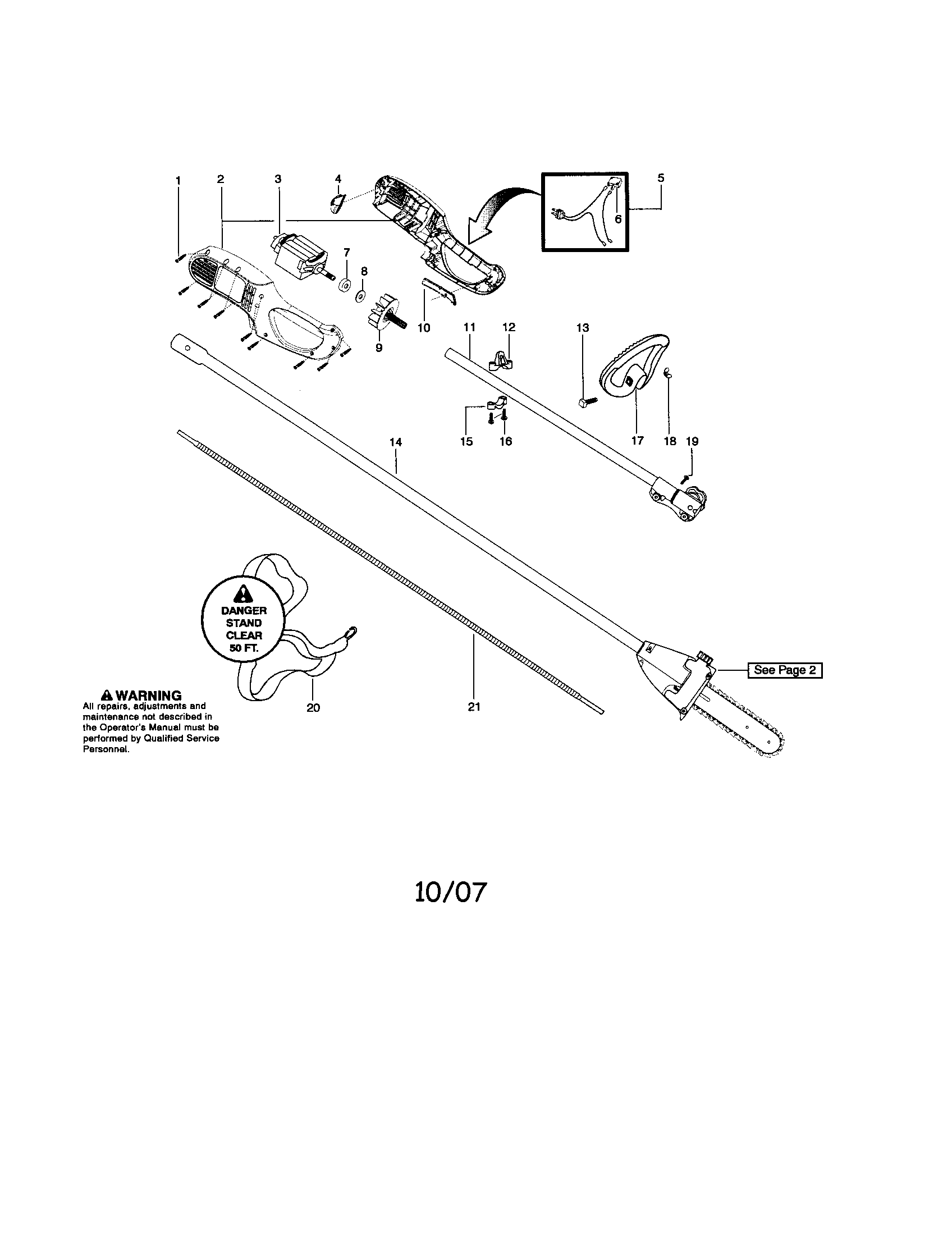 Driveshaft/handle