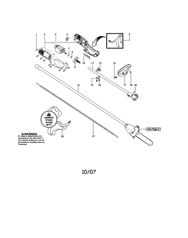 Driveshaft/handle